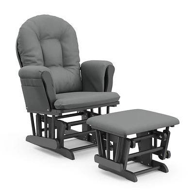 Storkcraft Hoop Glider and Ottoman
