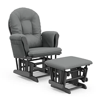 Storkcraft Hoop Glider and Ottoman