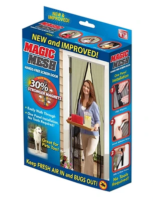 Magic Mesh Deluxe Hands-Free Screen Door, 1 Door