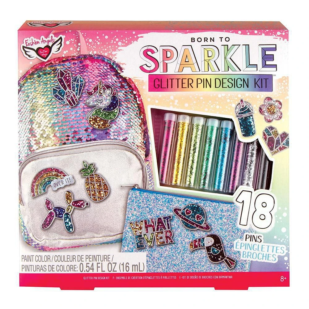 Fashion Angels Glitter Pin Design Kit