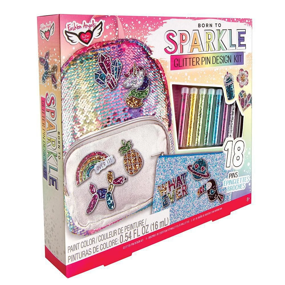 Fashion Angels Glitter Pin Design Kit