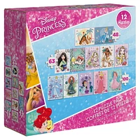 Disney Princess 12-Pack of Puzzles