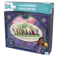 Disney Wish, 24-Piece Floor Puzzle Based on the Movie | Disney Gifts | Gifts for Kids | Disney Puzzle | Kids Toys | Kids Puzzles for Ages 3 and up