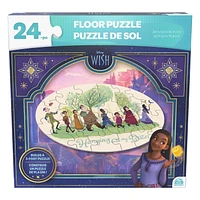 Disney Wish, 24-Piece Floor Puzzle Based on the Movie | Disney Gifts | Gifts for Kids | Disney Puzzle | Kids Toys | Kids Puzzles for Ages 3 and up