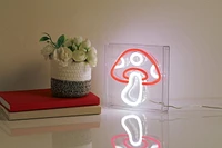 Merkury Innovations 6" Mushroom LED Neon Box, Mushroom LED Neon Box