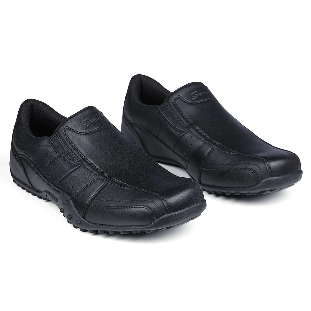 S Sport Conçu par Skechers Villard Chaussure de Travail Antidérapante à Enfiler pour Hommes Tailles: 7-13