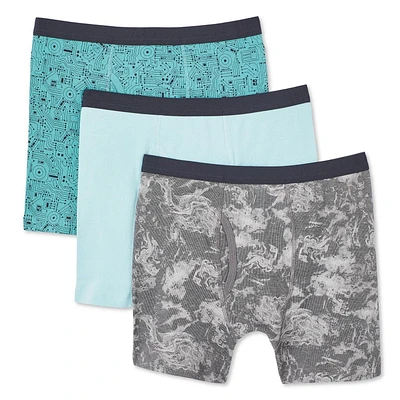 Lot de 3 caleçons boxeurs George pour garçons