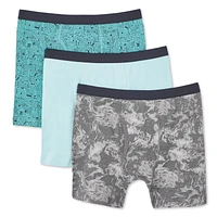 Lot de 3 caleçons boxeurs George pour garçons