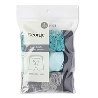 Lot de 3 caleçons boxeurs George pour garçons