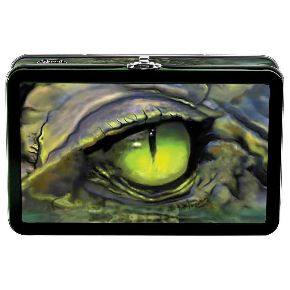 Find It Tin Pencil Box - Crocodile Eye