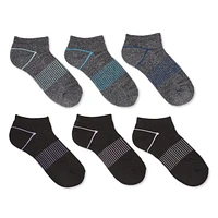 Lot de 6 paires de socquettes Athletic Works pour femmes Pointures 4-10