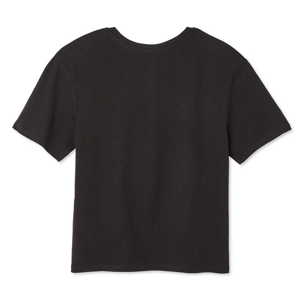 T-shirt avec imprimé graphique George pour filles Tailles TP–TG