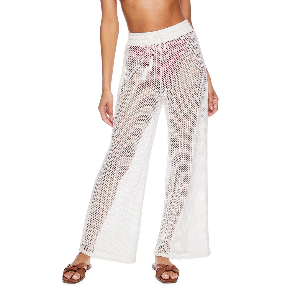Pantalon cache-maillot en crochet George pour femmes Tailles TP–TTG
