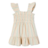 Robe tissée George pour bébés filles Tailles 0-24 mois