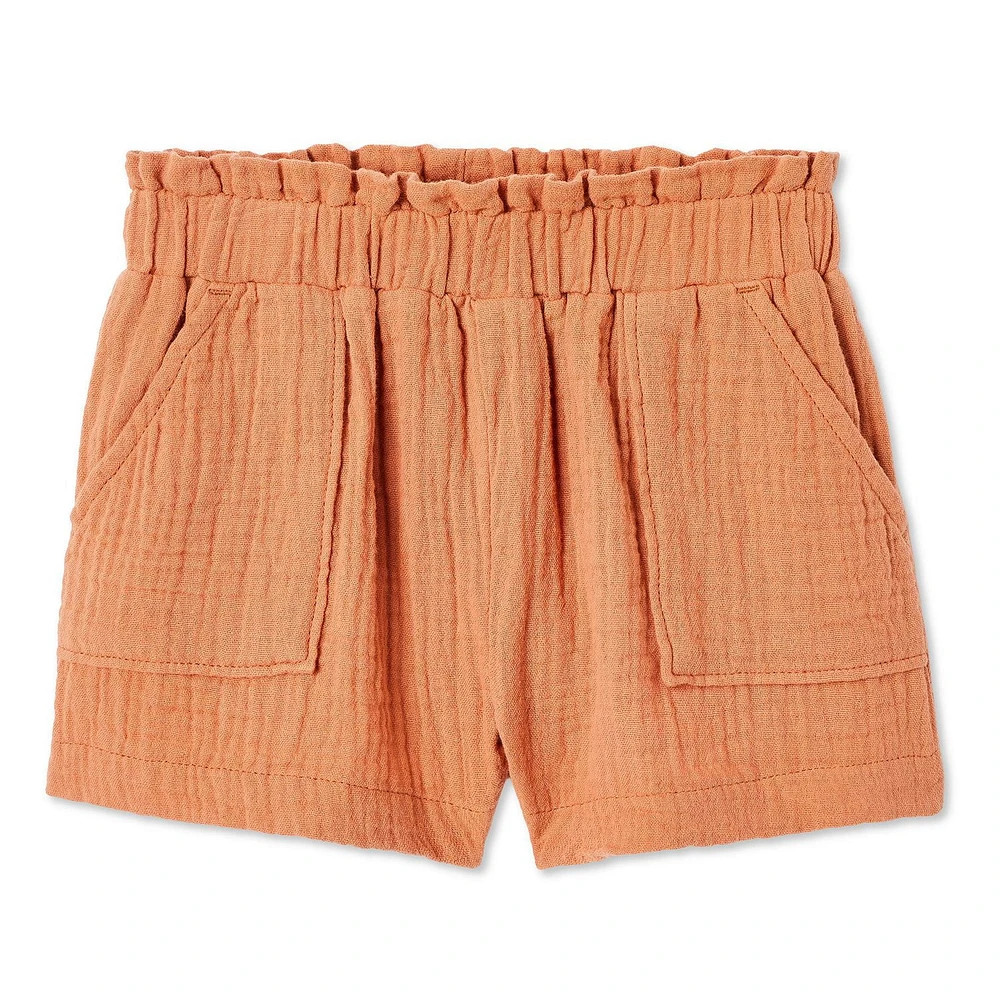 Short en gaze George pour bébés filles Tailles 0-24 mois