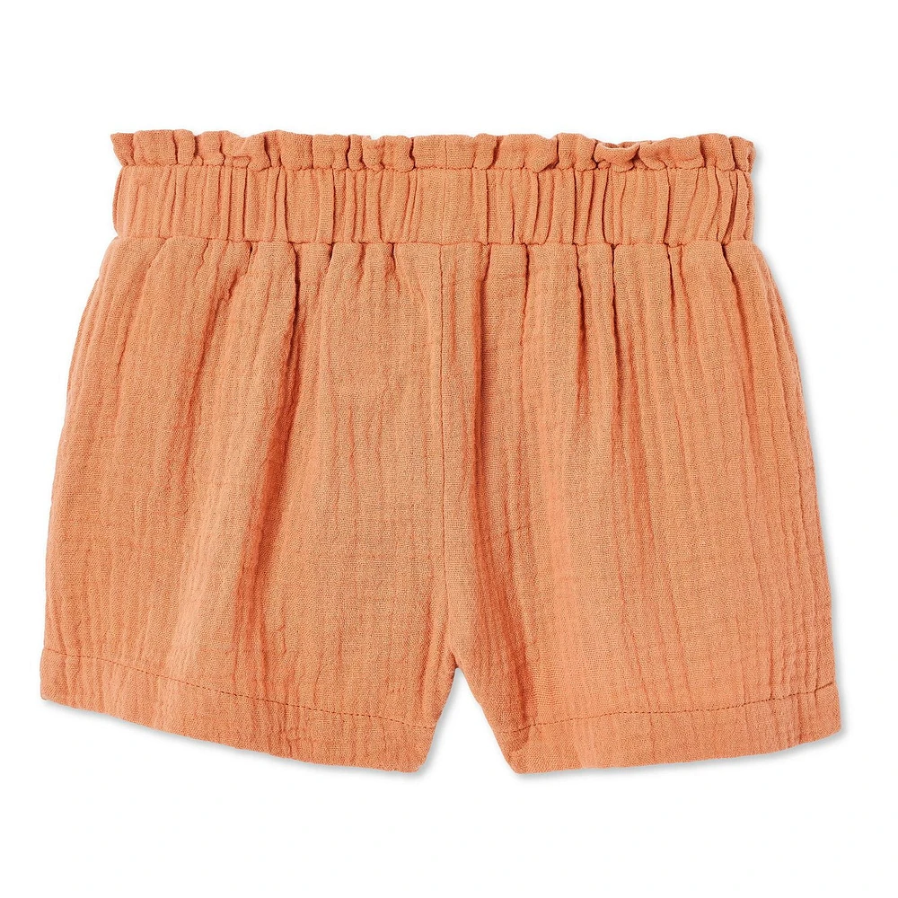 Short en gaze George pour bébés filles Tailles 0-24 mois