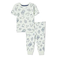 Pyjama 2 pièces George pour bébés filles Tailles 0-24 mois