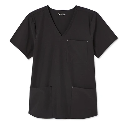 George Women's V-Neckline Scrub Top