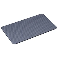 Home Brand hometrends Basketweave Denim Comfort Foam Mat, 18" x 30"