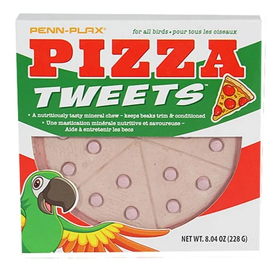 Penn-Plax Pizza Tweets Bloc Minéral
