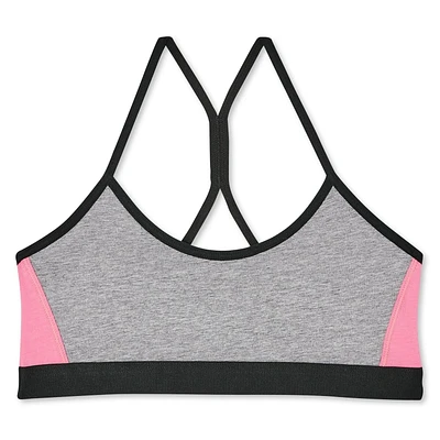 Soutien-gorge de sport avec blocs couleur George pour filles Tailles P–TG