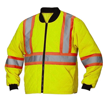 Veste de sécurité pour chambre froide Forcefield hommes à haute visibilité<br>*Exclusivité en ligne Tailles P 4TG