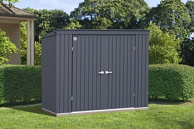 Arrow Select Steel Storage Shed, 10x12, Charbon