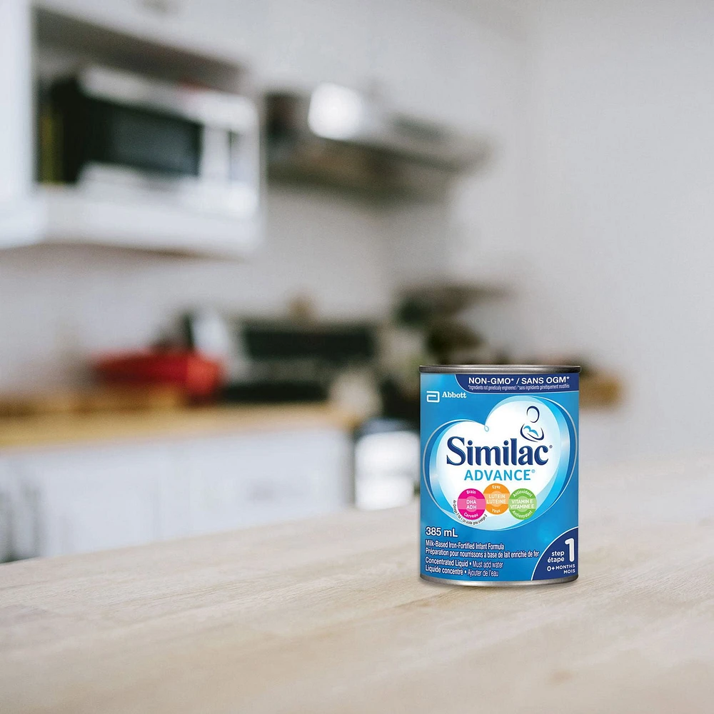 Similac Advance Étape 1 Préparation en liquide concentré, 12 x 385 mL 12 x 385 ml