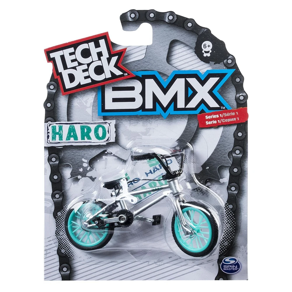 Tech Deck - BMX Finger Bike - Haro - Grey