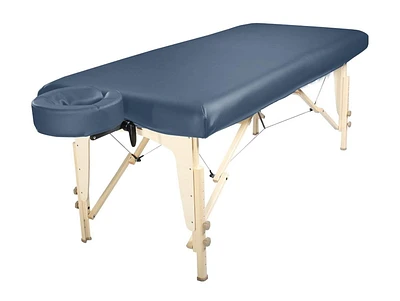 Master Massage Universal durable PU protection Upholstery Cover in Royal Blue with air-layer backing machine washable