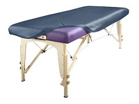 Master Massage Universal durable PU protection Upholstery Cover in Royal Blue with air-layer backing machine washable