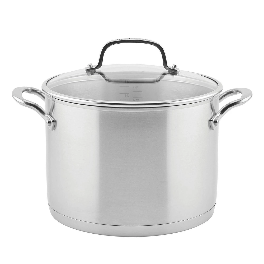 Kitchen Aid Stainless 7.6L Stock Pot