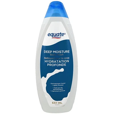 Equate Deep Moisturizing Body Wash, 651 mL