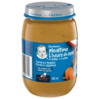 Mealtime Purée Turkey And Veggies Jar, 162 mL