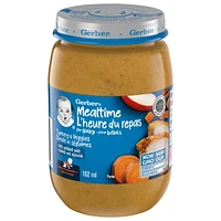 Mealtime Purée Turkey And Veggies Jar, 162 mL