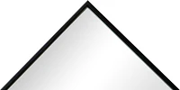 Hometrends 14.2*56.2 EASEL MIRROR BLACK