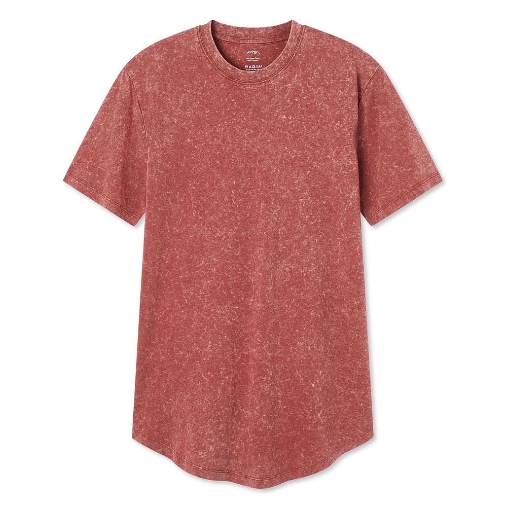 T-shirt à effet délavé George pour hommes