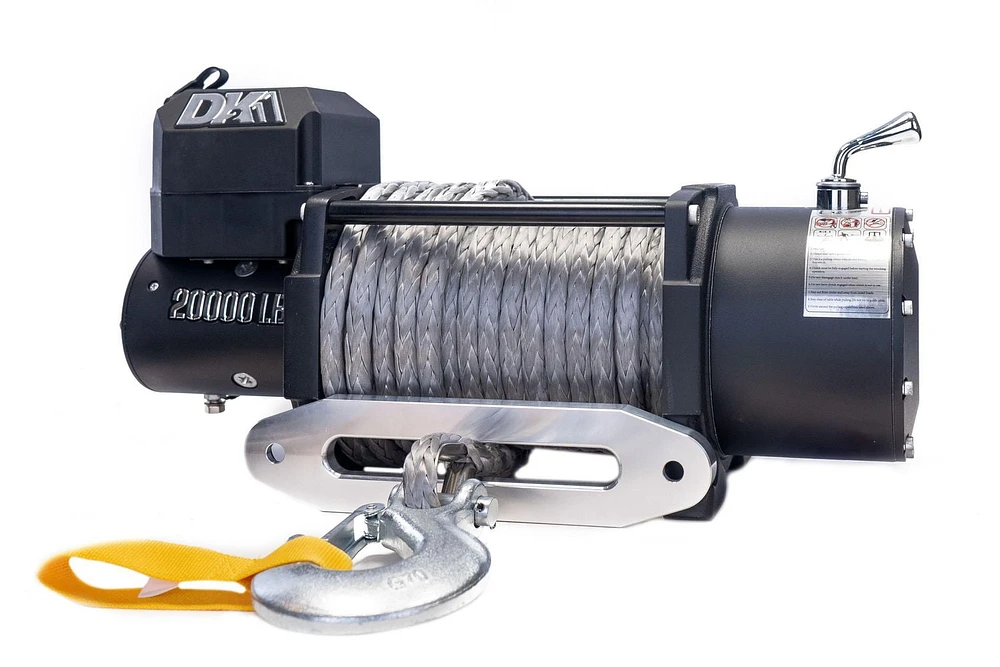 DK2 20,000 lb Premium Electric OEM Winch (Synthetic Rope Included)