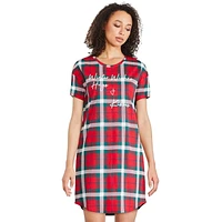 Chemise de nuit à encolure ras du cou George pour femmes