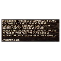 Cracker Barrel Double Cheddar Shredded Cheese - Light, 320g