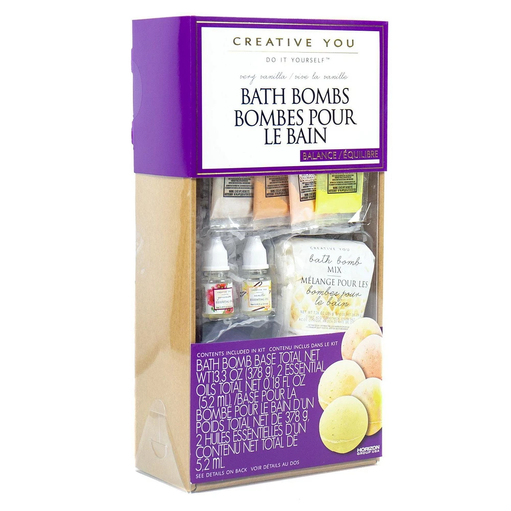 Creative You D.I.Y. Very Vanilla Bath Bombs, 14 years & up