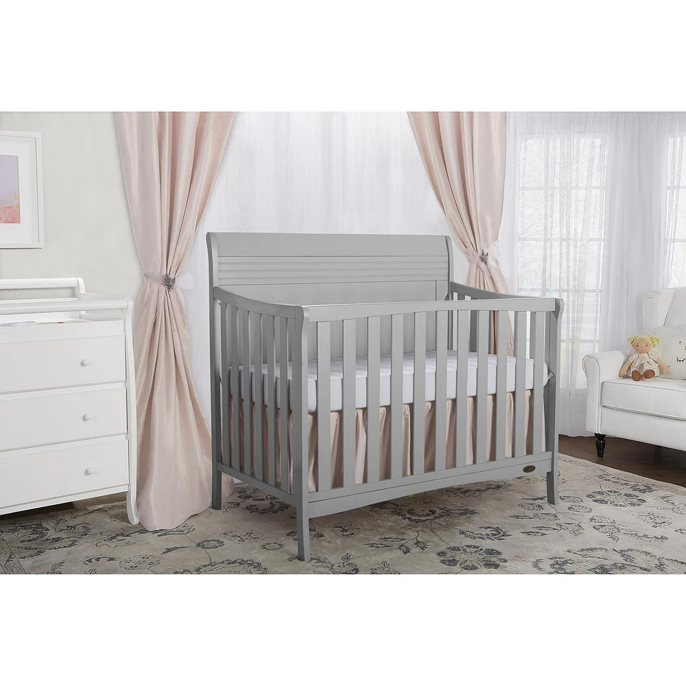 Dream On Me Bailey 5 In 1 Convertible Crib