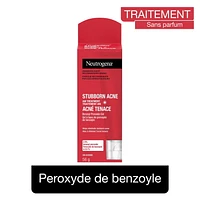 Neutrogena Stubborn AM Acne Treatment - Acne Breakout, Benzoyl Peroxide, Fragrance Free