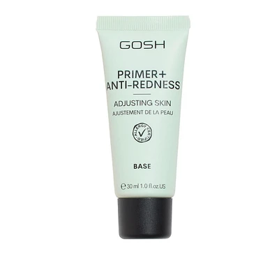 GOSH - Primer Plus + 008 Anti-Redness, PERFUME FREE / VEGAN