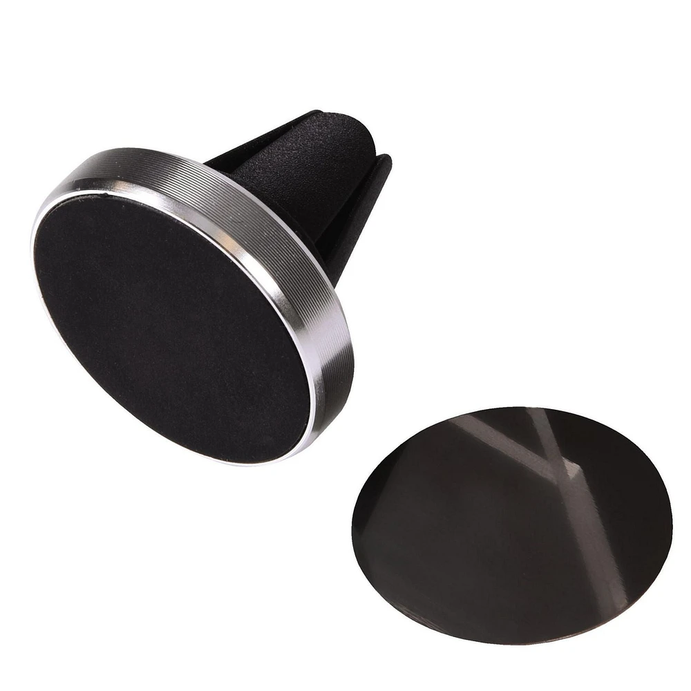 Jensen Round Universal Air Vent Phone Mount - Black