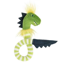 SmartyKat Bendy Buddy, Bendable Plush Dinosaur Catnip Cat Toy