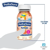 PediaSure® Peptide 1 Cal, Formulated Liquid Diet, Vanilla, 24 count, 5688 mL