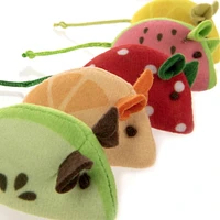 Tranches de skitter SmartyKat Jouets pour chat Catnip Mice, lot de 5