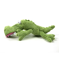 TrustyPup Gators Checker Dog Toy, Soft & Durable Plush