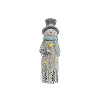 Christmas Led Magnesia Snowman Holding Star